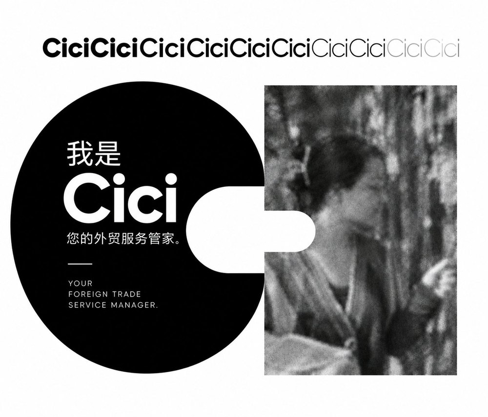Cici · 您的外贸服务管家 品牌视觉 / Cici, your foreign trade service manager